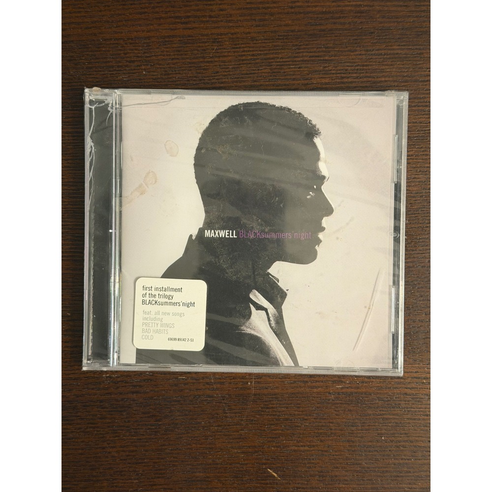 Maxwell BLACKsummers' night CD 2009 New Sealed R&B Soul 696998914223